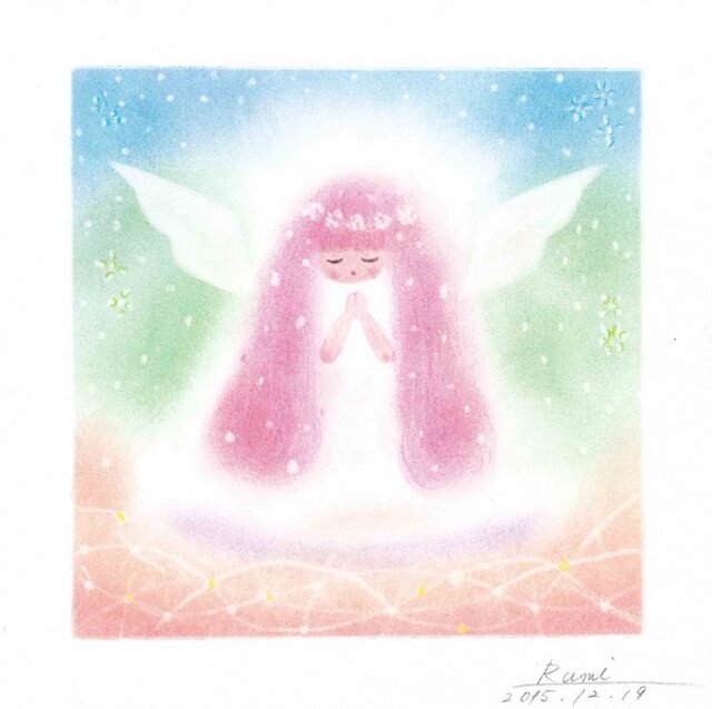 ゆるかわ天使さん(お祈り天使)の画像1枚目