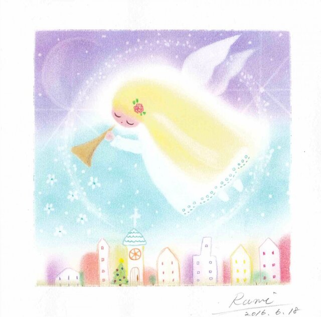 ゆるかわ天使さん(聖なる夜に)の画像1枚目