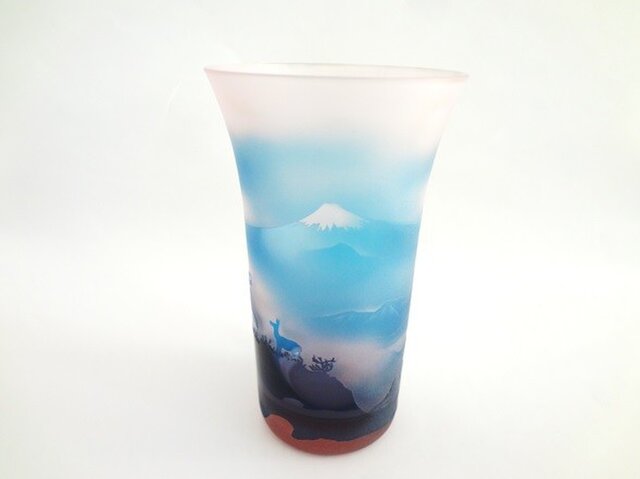 富士と鹿の画像1枚目