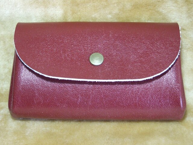 アコーディオン♪ お財布~ワイドタイプ(ラセットブラウン)の画像1枚目