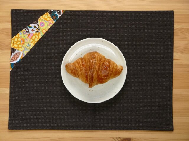 ランチョンマット ~キラキラはじける~ チャコールブラウンの画像1枚目