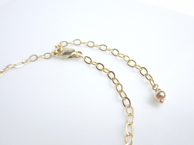 大人かわいいリボンブレスレット☆14KGF | iichi 日々の暮らしを