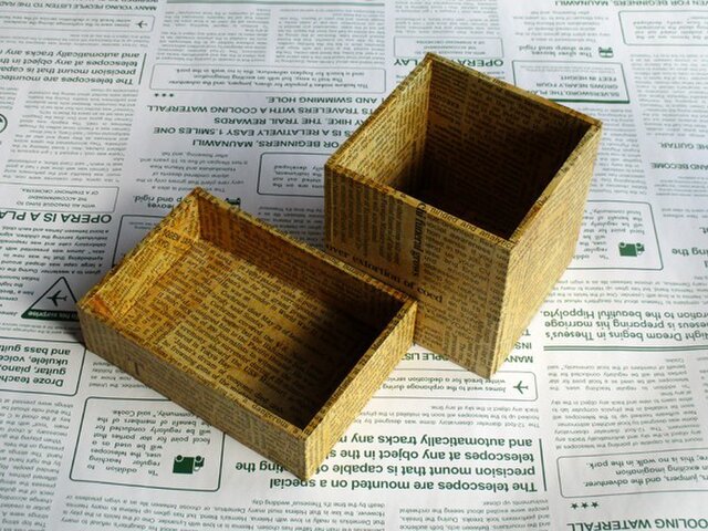 英字の小箱セット(メープル)の画像1枚目