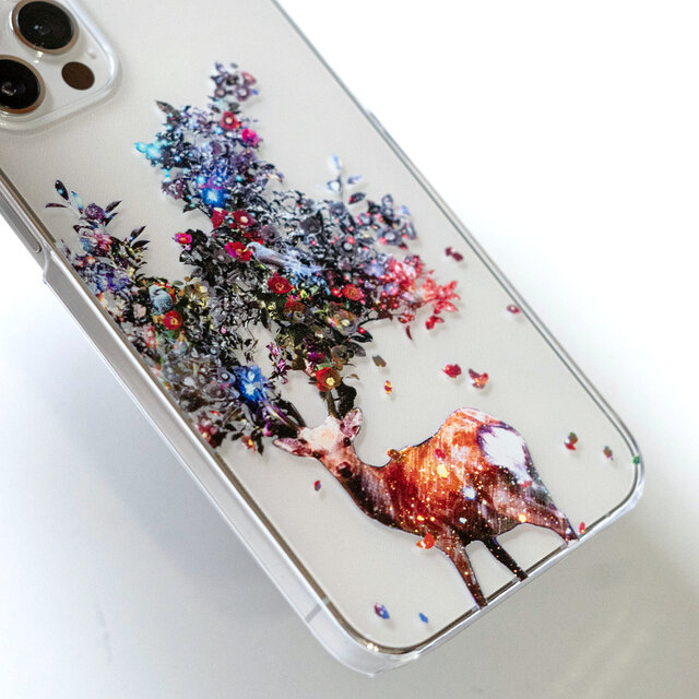 鹿椿プリントケース iPhone16e〜各種 スマホケース | iichi 日々の