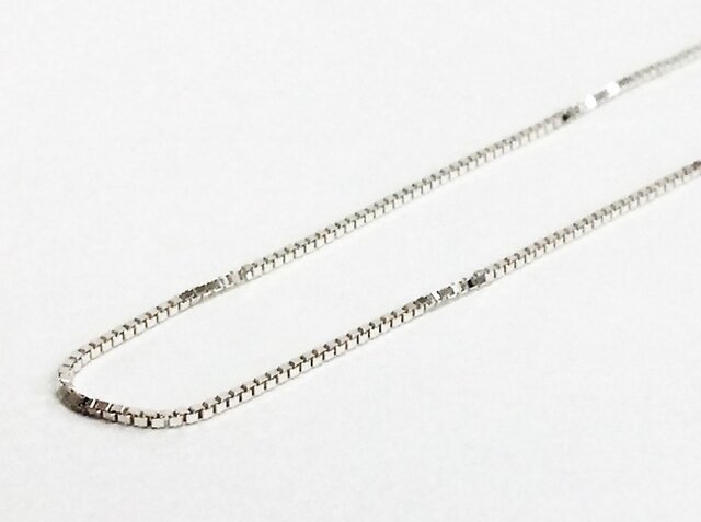 別売SV925チェーンNo.2:ベネチアン【Pio by Parakee】silver venetian chainの画像1枚目