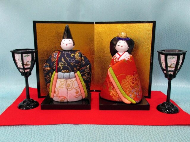 桜花立雛セット | iichi 日々の暮らしを心地よくするハンドメイドや