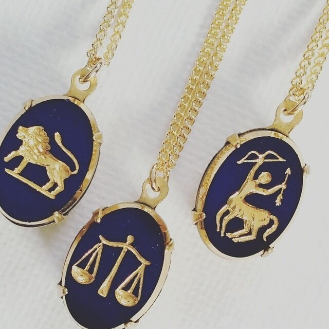 Vintage Zodiac necklace