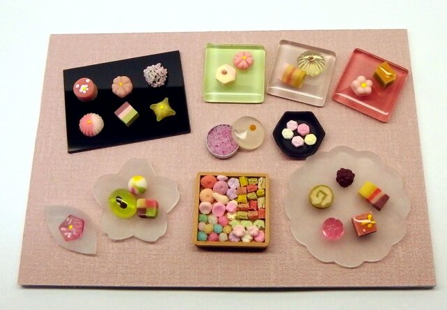 ミニチュア着物　桜②  ミッシィページ ミニチュア着物 桜② ミッシィ様専用ページ