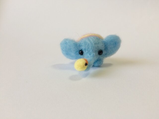 再販] パステルぞうとひよこ 羊毛フェルト | iichi 日々の暮らし