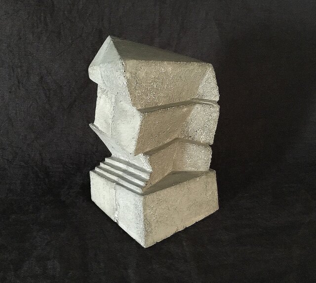 ブックエンド(building)コンクリートの画像1枚目