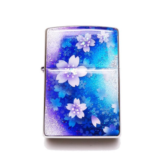 ZIPPO 蒼桜 ライター 両面アート 箱付き | iichi 日々の暮らしを