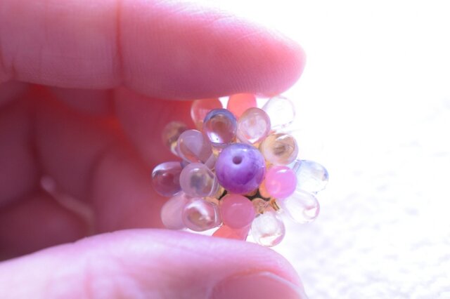 beads-flower リング(フリーサイズ)の画像1枚目