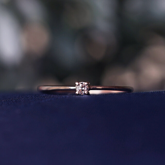 ダイヤモンド　ブリリアントカット(0.591)　指輪