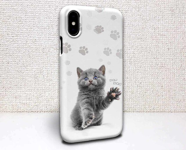 Iphone ハードケース Iphonex Iphone8 Iphone8 Plus Iphone7 猫 いたずら猫 ネコ Iichi ハンドメイド クラフト作品 手仕事品の通販