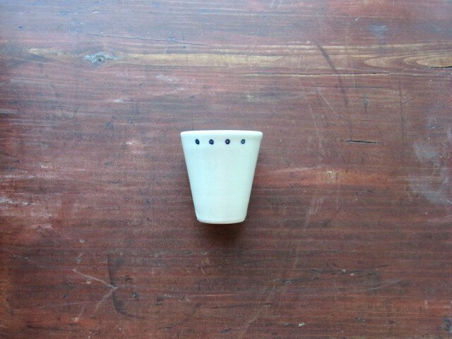 コップ 磁器(小)○○○○の画像1枚目