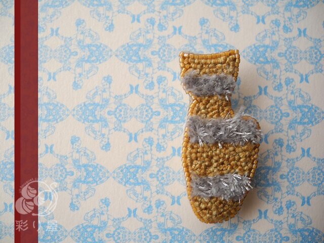 しま猫(マスタードイエロー)の画像1枚目