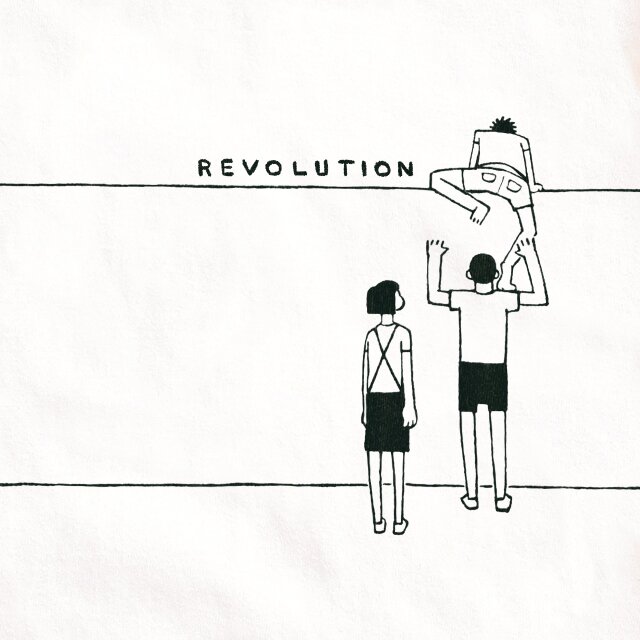 半袖 Tシャツ 『 壁の向こう 』 メンズ レディース