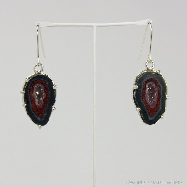 Baby Geode Agate Earring　ベビージオード・アゲート