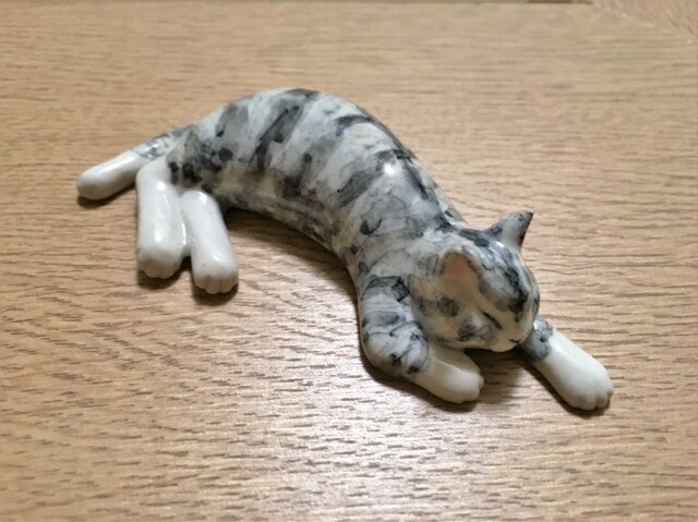 うたた寝 縞々の画像1枚目