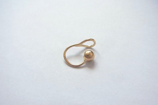 <NOVEC> GOLD BALL EARCUFFの画像1枚目