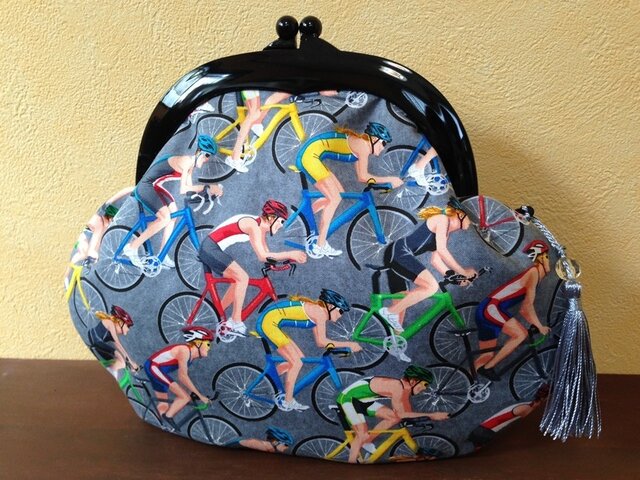 MADAME CHIGNON がま口クラッチバッグ cycle 00882の画像1枚目