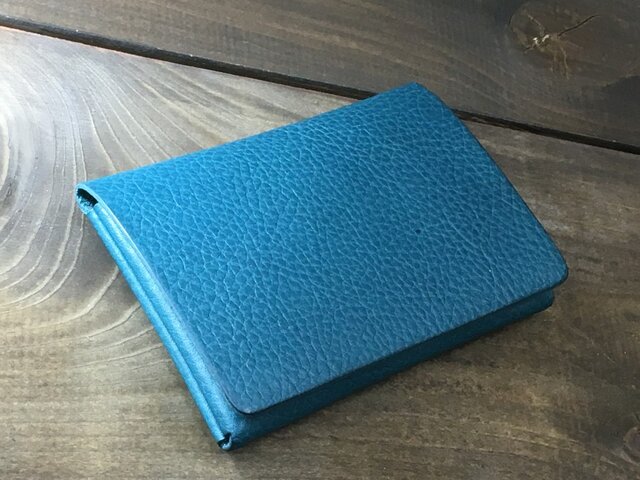 ワンピース名刺入れ ターコイズの画像1枚目