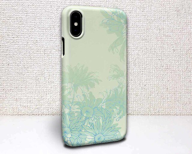 iphone ハードケース iPhoneX iphone8 iphone8 plus iphone7 花柄 咲き誇る花の画像1枚目