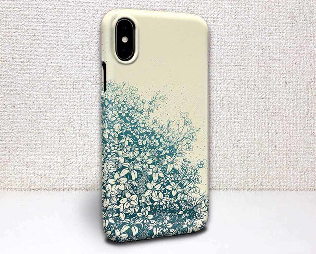 iphone ハードケース iPhoneX iphone8 iphone8 plus 花柄 咲き誇る花 パート2の画像1枚目