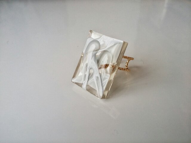 送料無料『canvas』ring/gray /13号フリーの画像1枚目