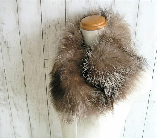 ¶ new antique fur ¶ シルバーフォックスnejiriスヌード「silo」の画像1枚目