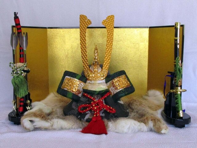 五月人形 大将兜セットの画像1枚目