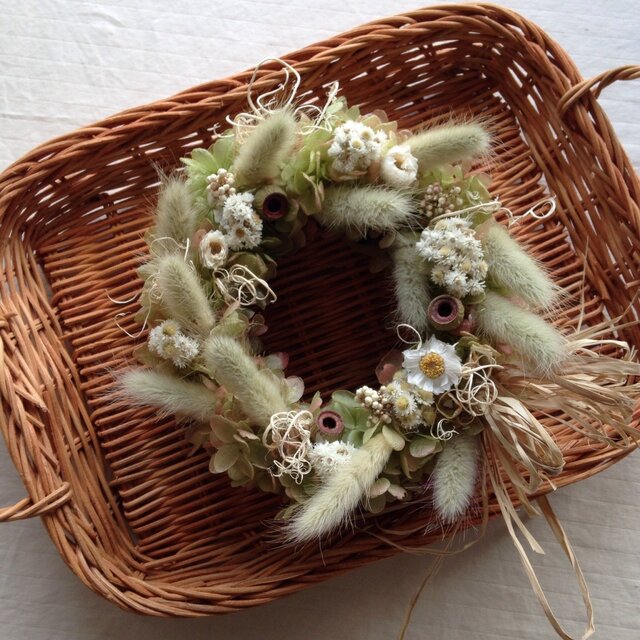 野の花wreathの画像1枚目