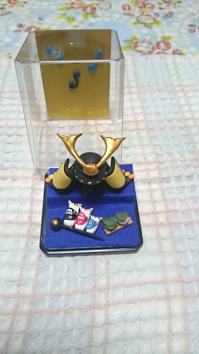 端午の節句 兜の画像1枚目
