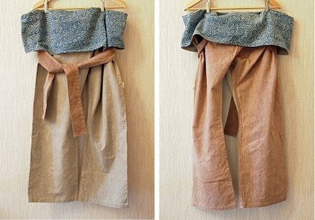 手作り タイパンツ「海」~umi~の画像1枚目
