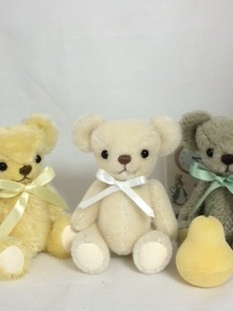テディベア パステル3色ベアの画像1枚目