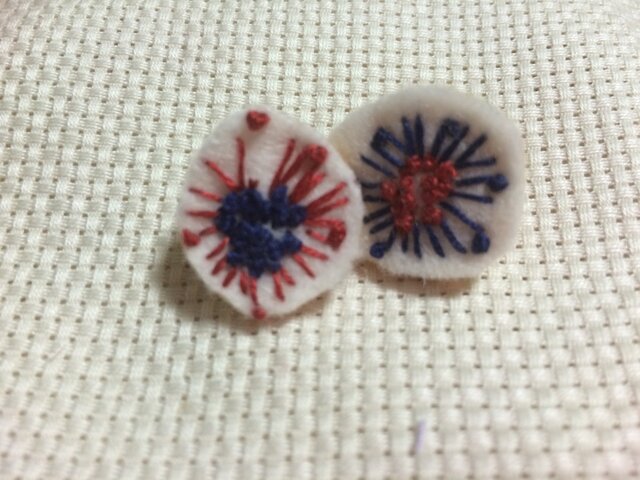 私の頭の中をピアスにしてみたの画像1枚目