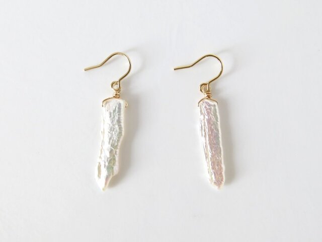 ケシパールピアス No.701の画像1枚目
