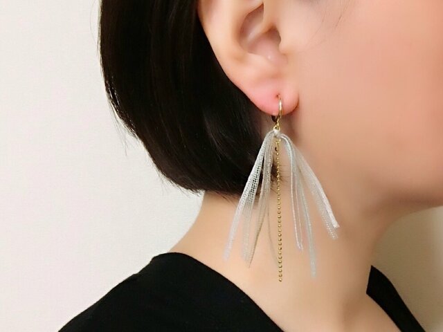 イヤリング ....あめんぼ....の画像1枚目