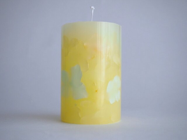 アロマボタニカルcandle*レモンイエローの画像1枚目