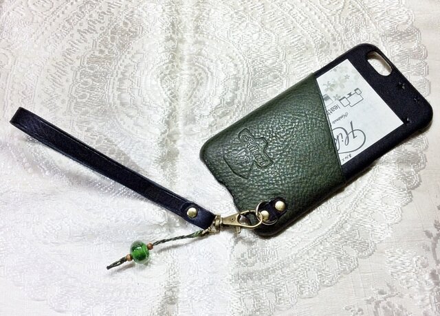 iPhone6対応「お財布ケータイ」仕様カバー『丘星』の画像1枚目