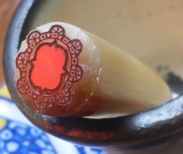 トグルの版子 「だ円の枠 f」の画像1枚目