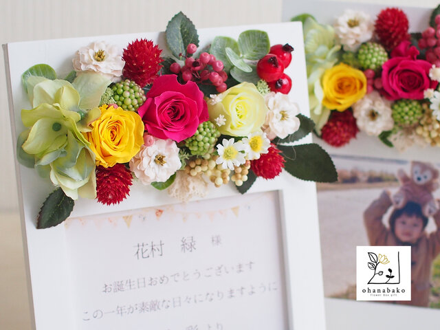 写真orメッセージカードセット◎送別/母の日/結婚祝いギフト