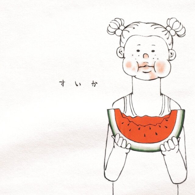 半袖 Tシャツ 『スイカホオバル』 メンズ レディース