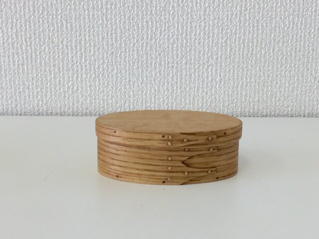 Shaker Oval Box #1 - レッドオークの画像1枚目