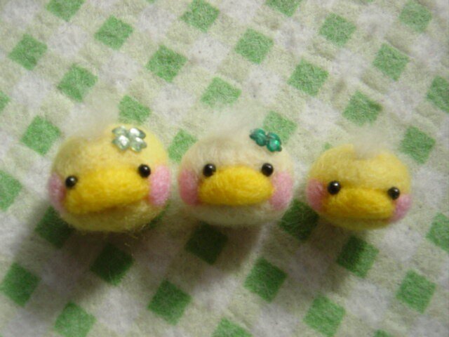 羊毛フェルト イースターうさぎひよこ6点セット☆彡 | iichi