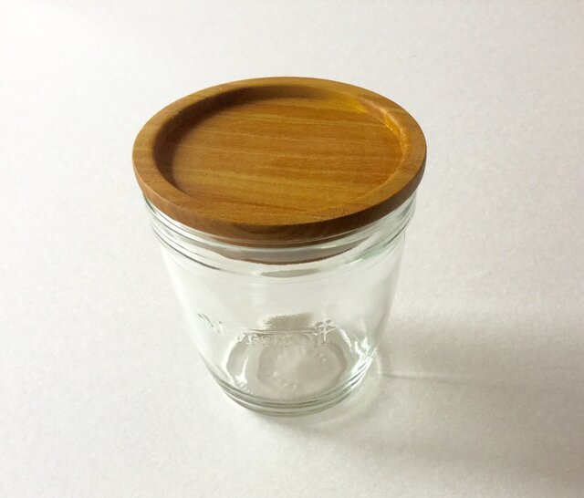 【受注制作】モロゾフのプリンを食べた後にwood Fの画像1枚目