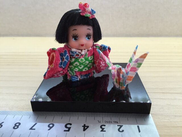 キューピーさんの日本人形の画像1枚目