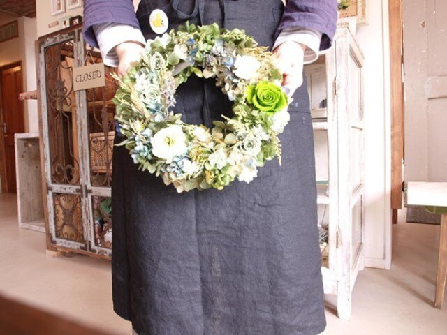 大きなグリーンリース～深緑の森 | iichi 日々の暮らしを心地よくする