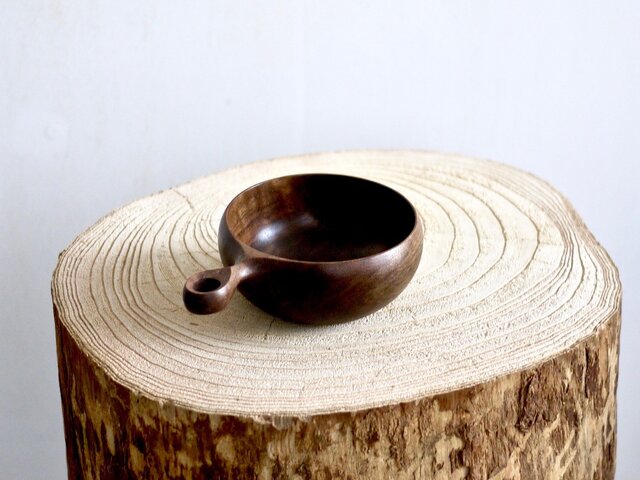 Bowl(S) ブラックウォルナットの画像1枚目