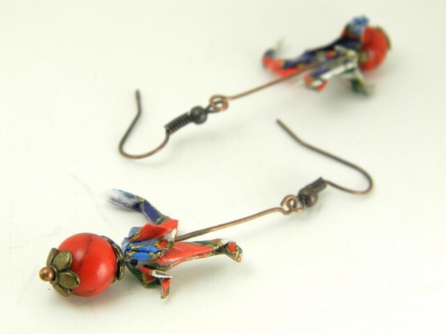 オリガミピアス・龍(RyuY18BOR2IBr)の画像1枚目